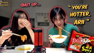 Spicy Noodles with Spicy Arii 🔥