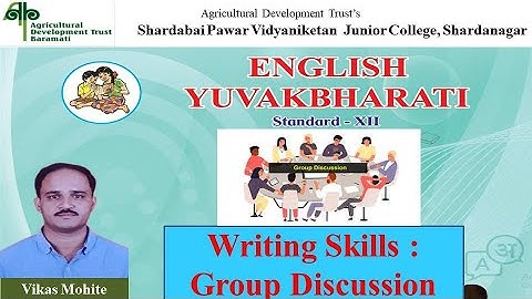 Writing Skills: Group Discussion 1
