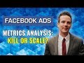 Facebook Ads Metrics Analysis - Kill or Scale? - Real Example [2017]