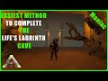 HOW TO COMPLETE LIFE'S LABRINTH PUZZLE CAVE | RAGNAROK | ARK: SURVIVAL EVOLVED