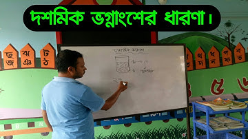 গণিত অলিম্পিয়াড কৌশল প্রয়োগ করে বাস্তব উপকরণ ব্যবহার করে দশমিক ভগ্নাংশের ধারণা।৪র্থ শ্রেণি।