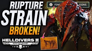 Helldivers 2 This Is Why You're Struggling With The Rupture Strain!