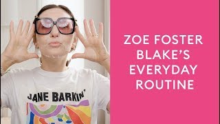Zoë Foster Blakes Everyday Beauty Routine @MECCABeauty