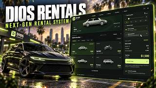 DiosRental | Advanced Vehicle Rental + Rental Business Script! [QBCORE, ESX, QBOX, STANDALONE]