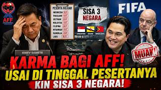 AFF DI UJUNG TANDUK KHIEV SAMETS PUSING TUJUH KELILING AFF TRANCAM BUBAR JIKA HANYA TINGGAL 3 NEGARA