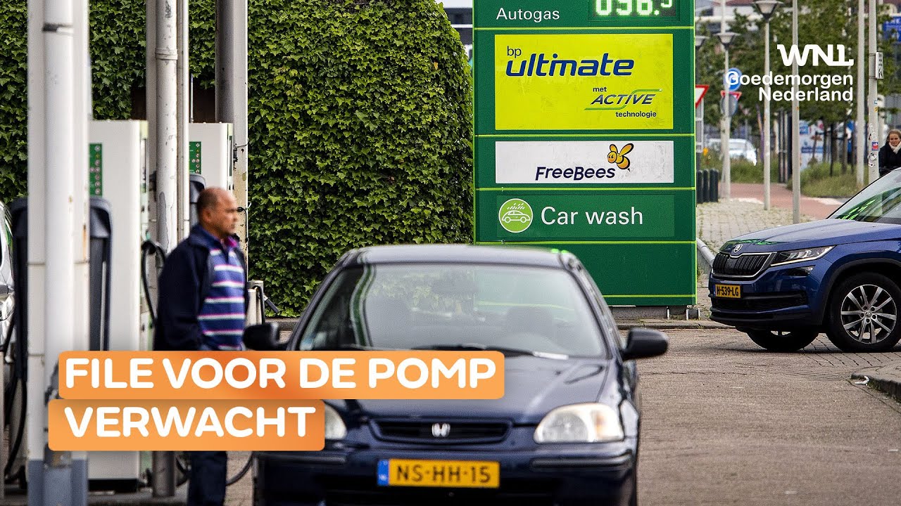 File bij de pomp gevreesd door accijnsverhogingen 'Kan dat tankstations