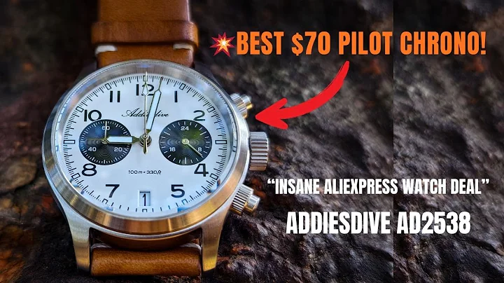 ✈️⌚ ADDIESDIVE AD2538 – The BEST Pilot Chrono Under $70!