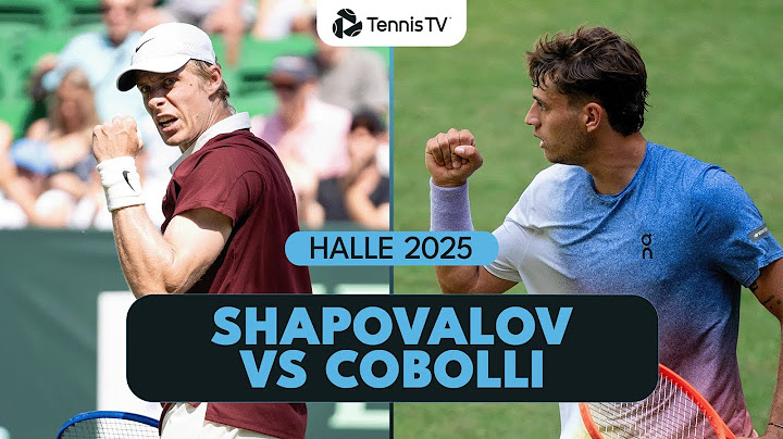 Flavio Cobolli vs Denis Shapovalov Entertaining Match | Halle 2025