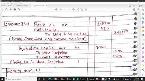 B.Com (H)|| Corporate Accounting Assignment Solved| Code=22411201| 2nd Semester| Corporate Account||