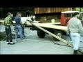 Trunk falls on head