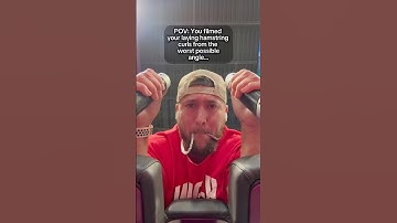 Filmed my hamstring curls. Instantly regretted it 😂#gymfail #funnyfitness #shorts