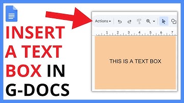 How to Insert a Text Box in Google Docs [QUICK GUIDE]