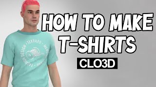 How to Make a T-Shirt in Clo3D - Beginner Tutorial