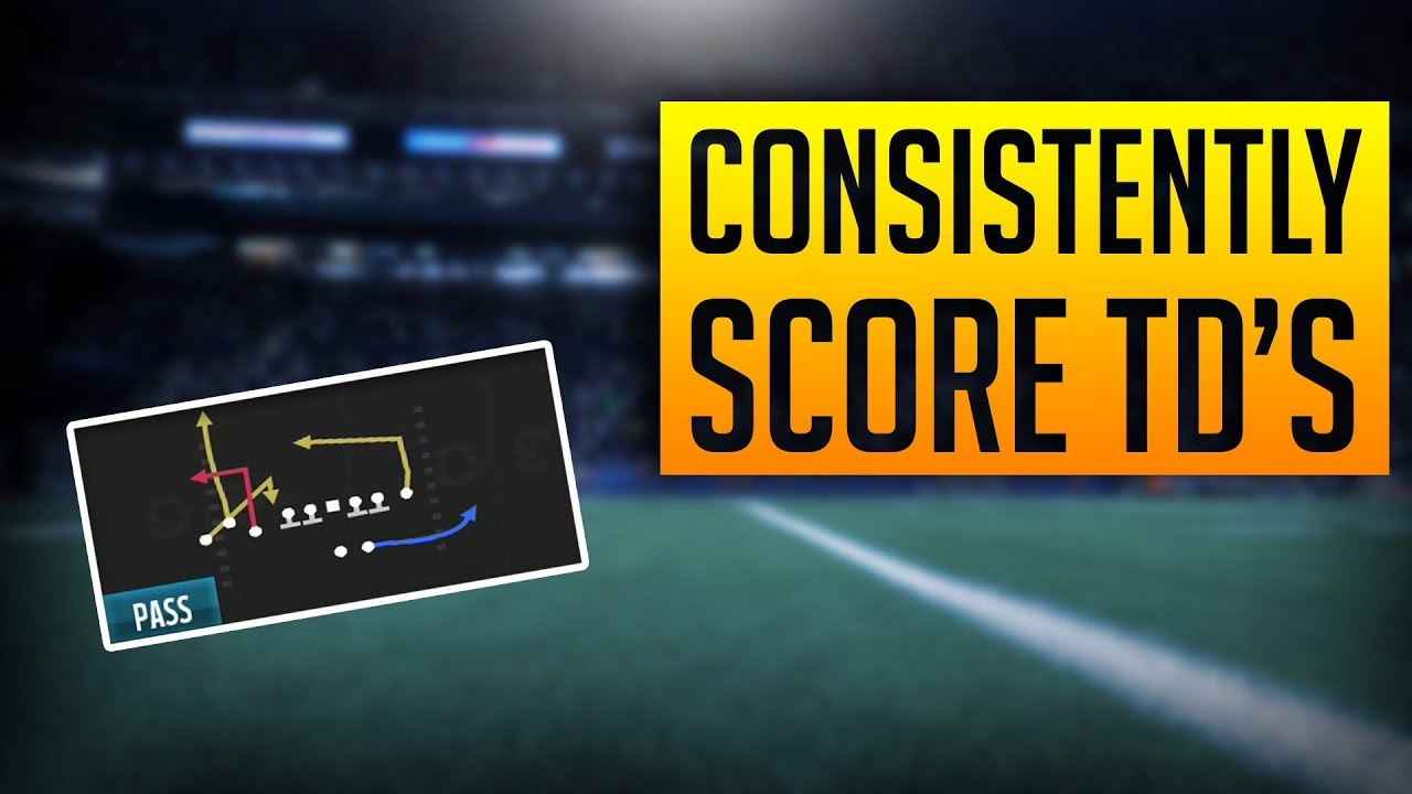 One of the Best Redzone Passing Plays in Madden 18 YouTube