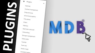 MDB 5 Plugins Installation & Usage