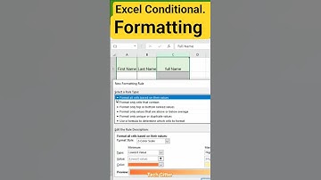 Excel Conditional Formatting: Color Cells by Value