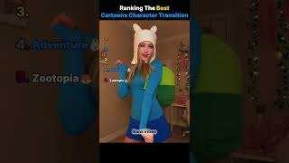 Ranking The Funniest Cartoon Character Cosplay Transition Moments 🦊✨ #cartoon #cosplay #makeup