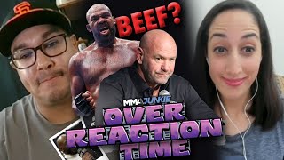 Dana White-Jon Jones Relationship Is About to Get Ugly | Overreaction Time clip