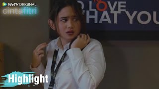Cinta Fitri | Highlight EP03 Hari Pertama Fitri Ngantor di Retro | WeTV Original