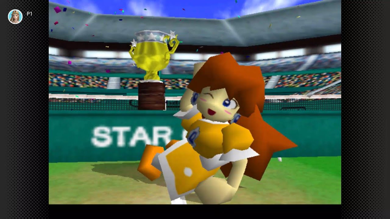 Mario Tennis 64 - Nintendo Switch Online Expansion Pack - Princess Daisy - Star Cup - Unlock Shy Guy