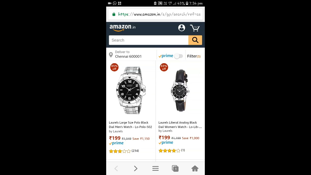 Amazon all branded watches are now avalilabe only 125rs only | kikiki online shopping offers today mobile