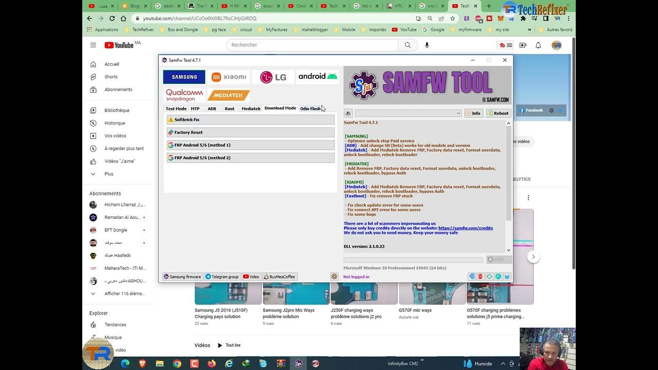 Samfw tool 4 7 1 remove samsung frp one click 
