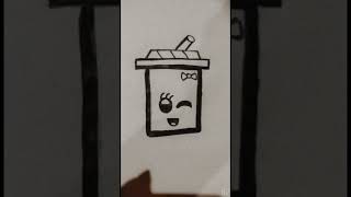 How To Draw A Cute Drinks ,Step By Step, Simple Easy