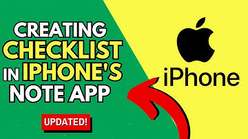 How to Create a Checklist in Apple