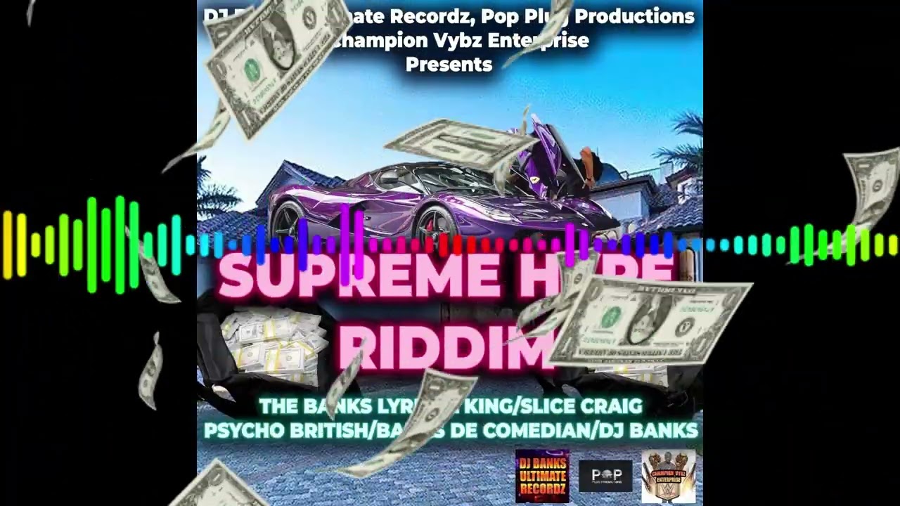 "DJ Banks De Producer - Supreme Hype Riddim (Official Visualizer) - January 2026"