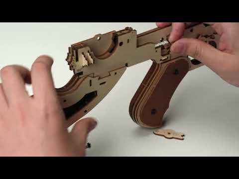 ROKR Thompson Submachine Gun Toy Puzzle LQB01