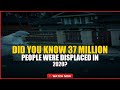 Did you know 37 million people were displaced in 2020?