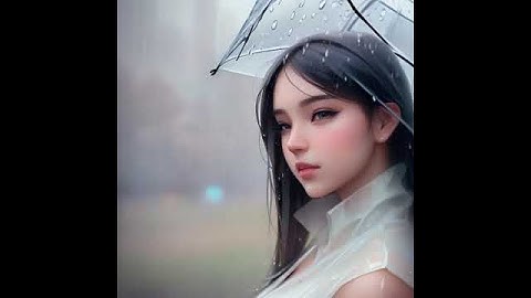 #Ai video animation #ai#rain #aigenerated #girl