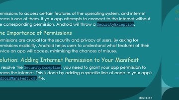 Fixing the java.lang.SecurityException: Granting INTERNET Permission in Android Apps