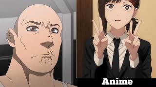 Chainsaw man ¦¦ Anime vs Reddit 🍒#chainsawman #reddit #memes #makima