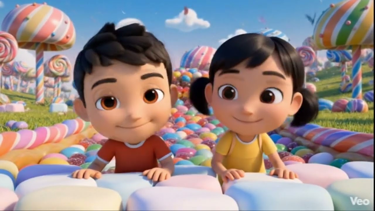 “Kids Teleport to Candy World 🍭✨”