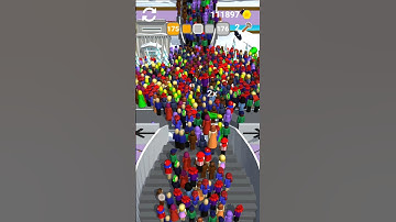 ESCALATORS LEVEL 175 💀 #shorts #android #ios #gaming #gameplay #escalators