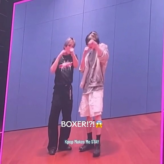 CHANGBIN AND I.N DANCING TO BOXER#DOMINATE #straykids #changbin #jeongin #boxer #kpopmakesmestay