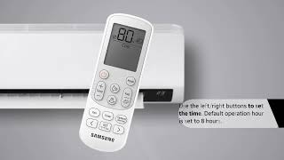 ESE | Clima Center - SAMSUNG Setting up the Good Sleep Mode in the Samsung Air Conditioner