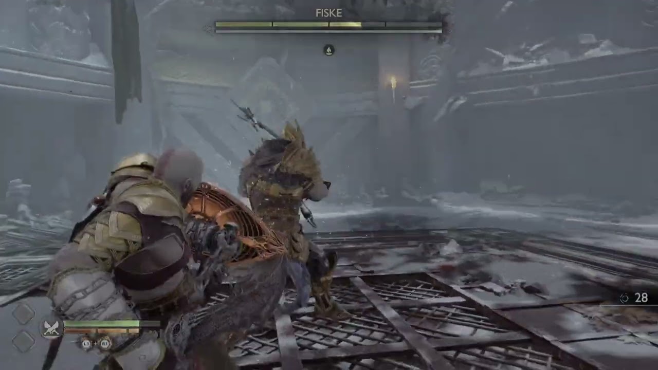 Defeat Fiske:God of War Ragnarök: Valhalla