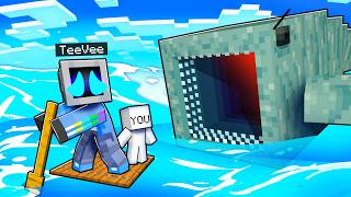 TeeVee Adopts You on a Minecraft Raft!