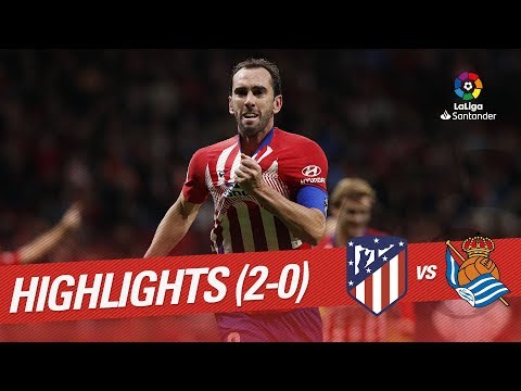 Resumen de Atlético de Madrid vs Real Sociedad (2-0)