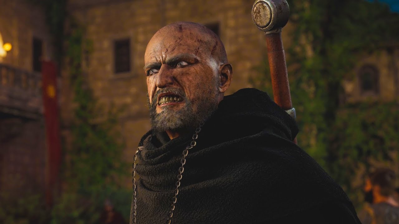 Bishop Gozlin Boss Fight (Assassin's Creed Valhalla: The Siege of Paris) HD