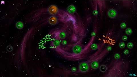 Galcon Fusion Gameplay On ATI Radeon X1550