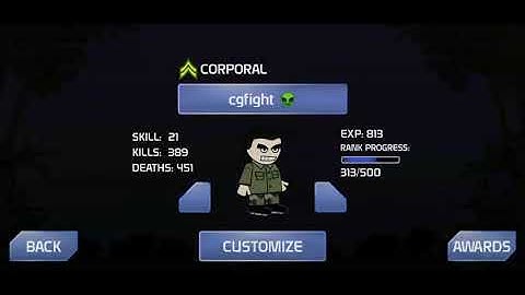 How to change name and avatar in Mini Militia