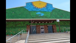Petting Zoo, Jump Pad, Tire Pile & Slides, Face Painting, and River Access at Sweet Eats Farm