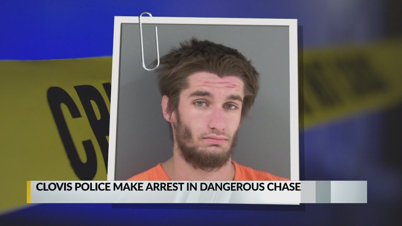 Clovis Police make arrest in dangerous chase - YouTube