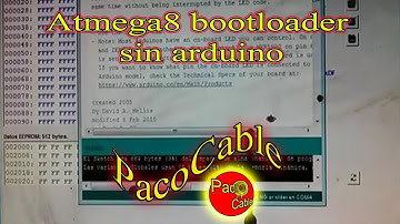 Atmega8 bootloader sin arduino