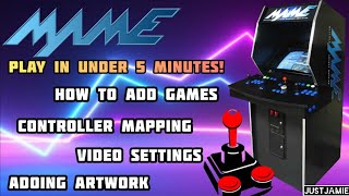 MAME Emulation Setup Guide 2024   Download Links #mame #arcadegames #emulator
