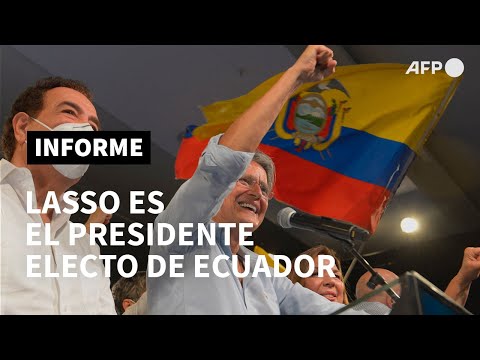 Conservador Guillermo Lasso ganó la elección presidencial en Ecuador | AFP