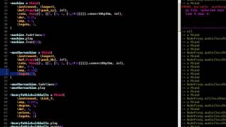 Supercollider - Live-coding session 4 : Industrial technoïdale stuff